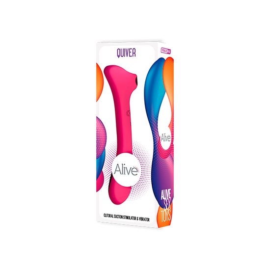 Alive Quiver Clitoris Sucker Fucsia