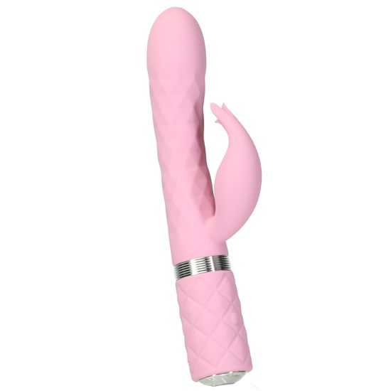 Pillow Talk Lively Rabbit Vibrator Pink