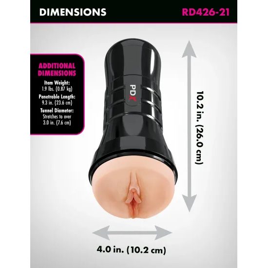 Pipedream PDX Extreme Wet Pussies Super Juicy Snatch XXL Light