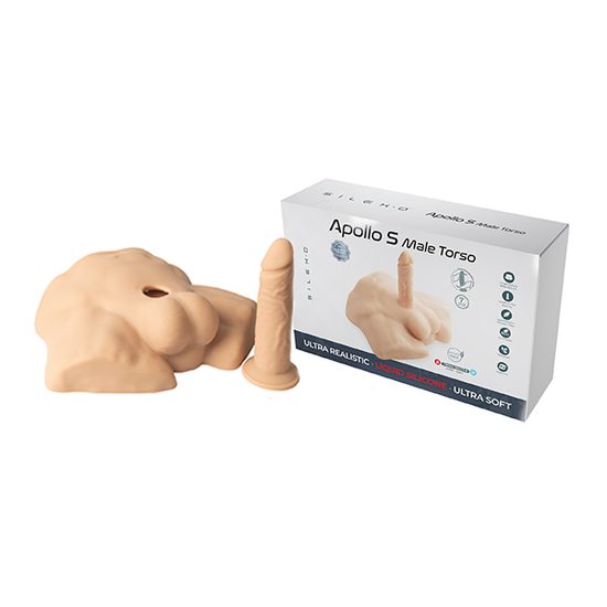 SilexD Apollo S Half Male Torso Caramel