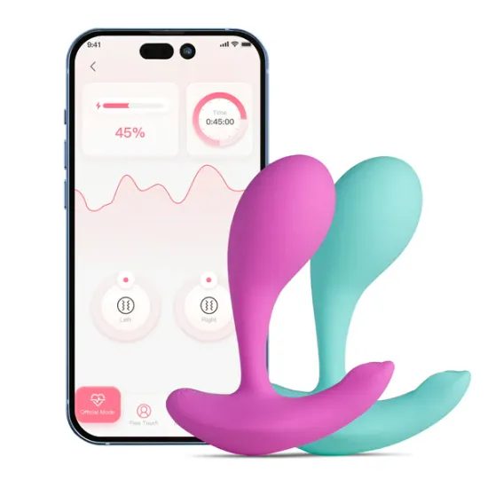 Honey Play Box OLY 2 Pressure Sensing APP-enabled Wearable Clit & G Spot Vibrator