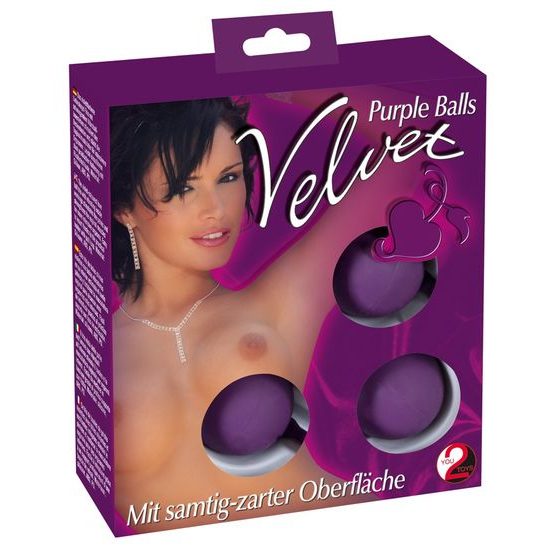 You2Toys Velvet Balls Purple
