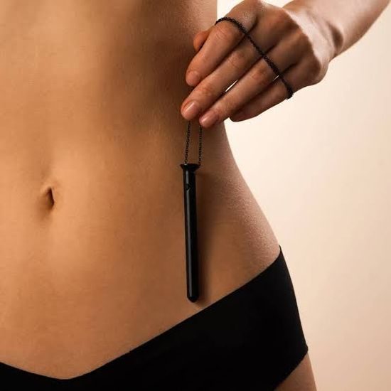 Crave • Vesper Mini - Black - Vibrator Necklace