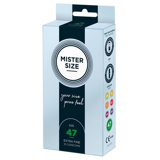 Mister Size thin 47mm 10ks