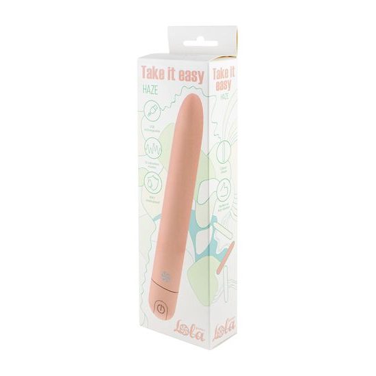 Dobíjecí vibrátor Take it easy Haze Peach