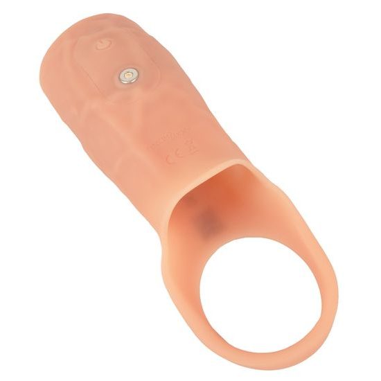 RealistiXXX RealSleeve vibračný návlek na penis otvorený