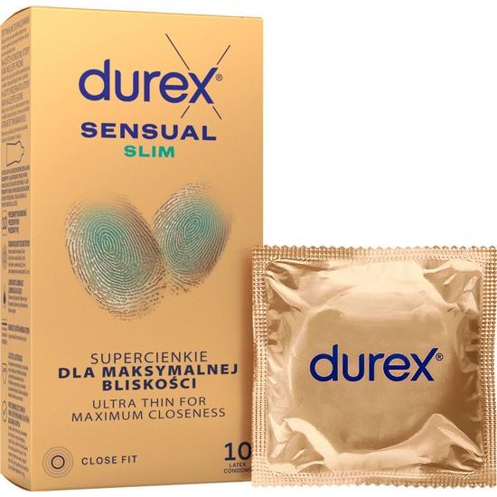 Durex Sensual Slim 10 ks
