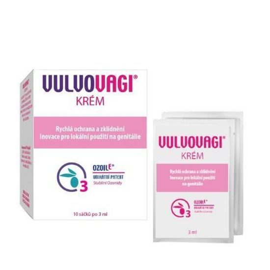 VULVOVAGI krém na záněty vulvy 10 x 3 ml