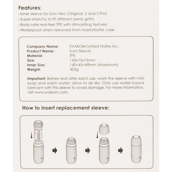 Sam Neo Sleeve