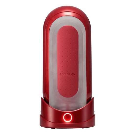 TENGA Flip 0 Red Warmer Package