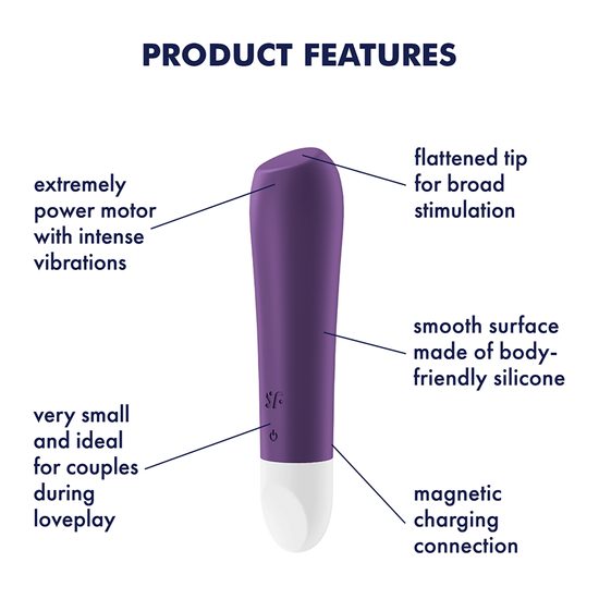 Satisfyer Ultra power bullet 2 fialový