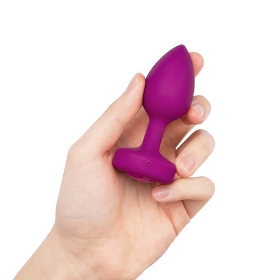 b-Vibe Vibrating Jewel Plug S/M