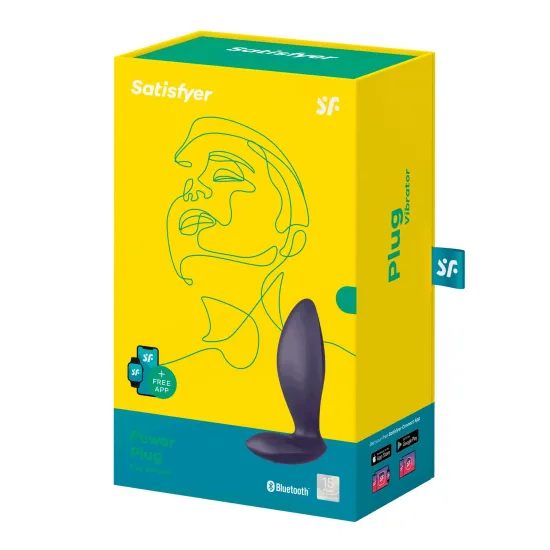 Satisfyer Power Plug smart silikónový análny vibrátor