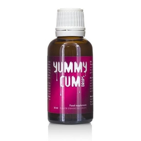 Kapky Yummy Cum pro muže 30ml