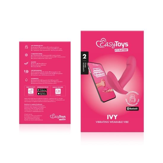 EasyConnect Wearable Ivy App Controlled Pink