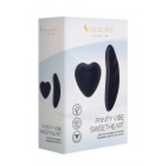 S Pleasures Panty Vibe Sweetheart Black