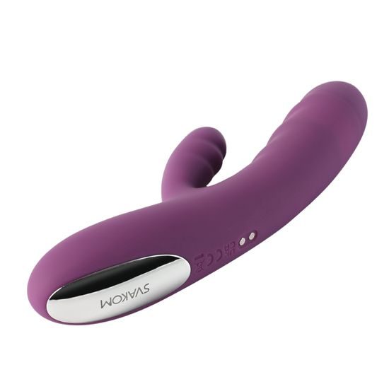 Svakom Avery Powerful Thrusting Vibrator Lilac