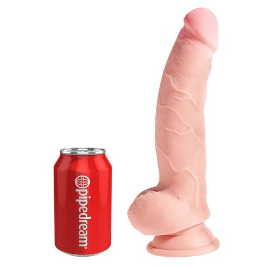 Pipedream King Cock Plus 8" Triple Density Cock With Balls