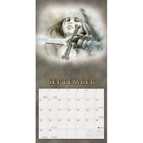 FANTASY ART OF ROYO - 2019 CALENDAR