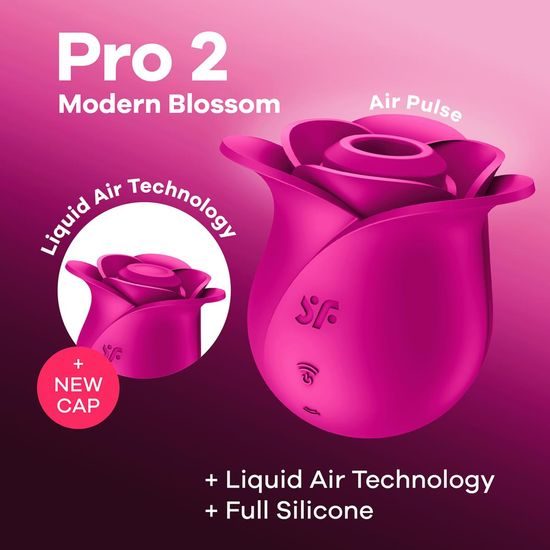 SATISFYER Pro 2 Modern Blossom ružový
