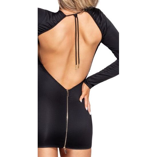 Cottelli Mini Dress with Large Cut Out at the Back 2719266 Black