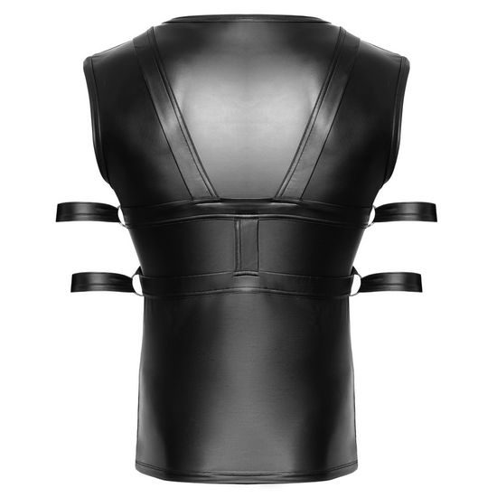 Svenjoyment Sleeveless Shirt & Chest Harness Set 2161885 Black