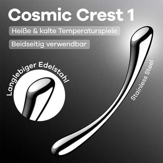 Cosmic Crest 1 - dildo z nehrdzavejúcej ocele