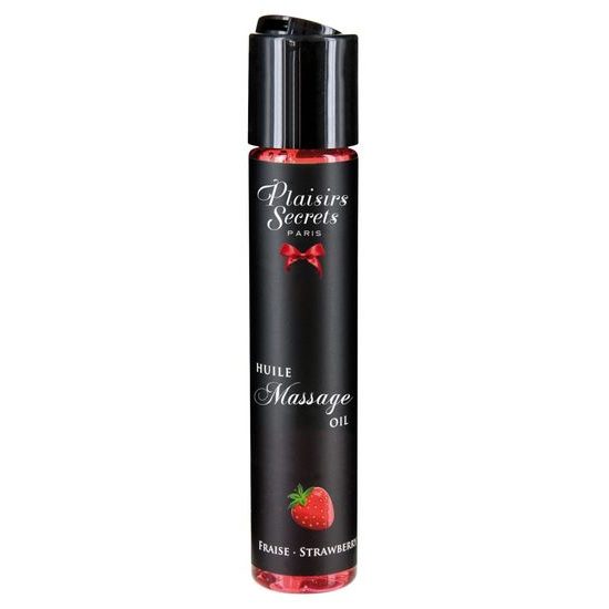 Plaisirs Secrets Huile Massage Oil jahoda 59 ml