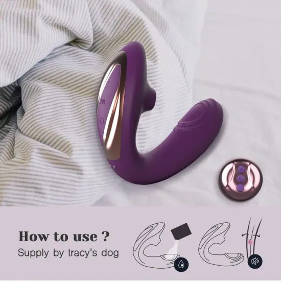 Tracy's Dog Clitoral Licking G-spot Vibrator OG Purple