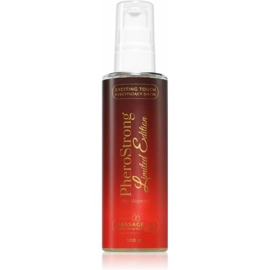 PheroStrong Limited Edition masážny olej pre ženy 100 ml