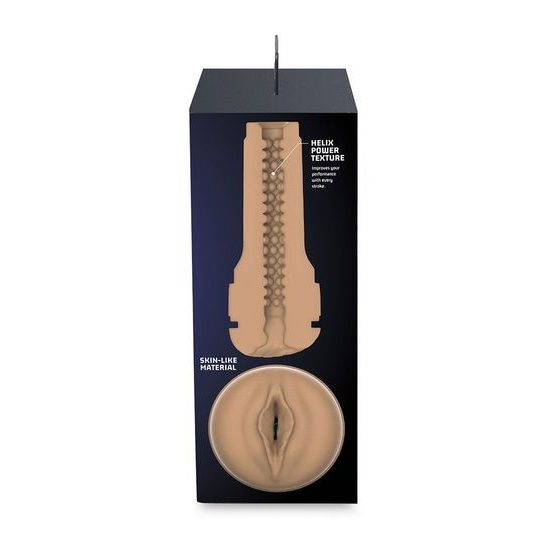 Kiiroo Feel umelá vagína masturbátor svetlohnedá