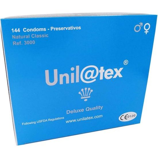 Unil@tex Natural Preservatives Pack 144 ks