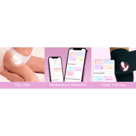 Honey Play Box OLY 2 Pressure Sensing APP-enabled Wearable Clit & G Spot Vibrator