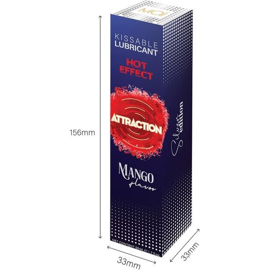 Mai Attraction Kissable Hot Effect Mango - Dátum exspirácie 9/26