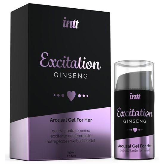 intt Excitation Ginseng stimulačný gél pre ženy 15 ml