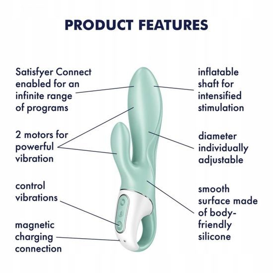 Satisfyer Air Pump Bunny 5 Connect App