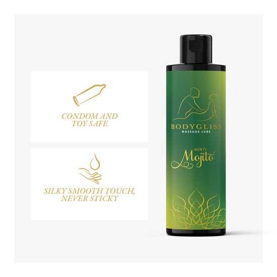 BodyGliss Massage Collection Minty Mojito Massage Lube 150 ml