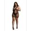 Le Desir Plus Size Šaty s čipkou a odhaleným spodkom XXL-5XL