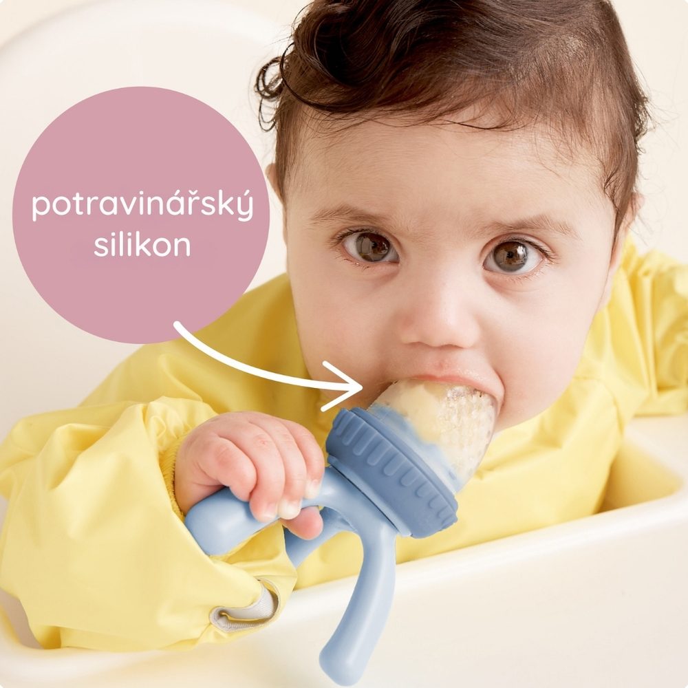 b.box Krmící dudlík a kousátko - světle modré