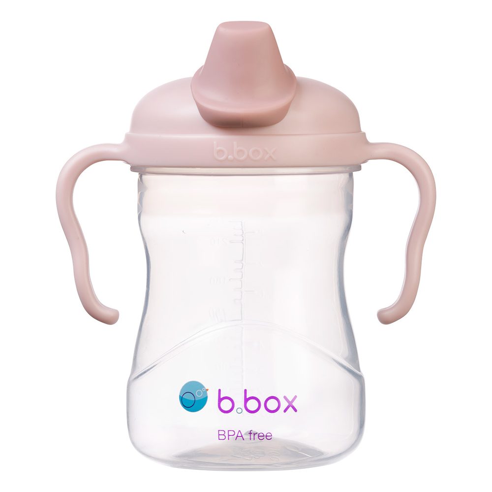 b.box Univerzální sada na pití 3v1, 240 ml - růžová