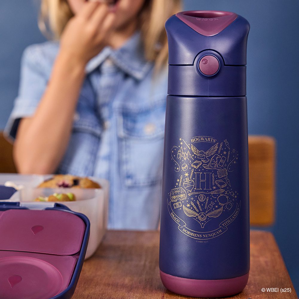 b.box Termoska na pití s brčkem 500 ml - Harry Potter | b.box