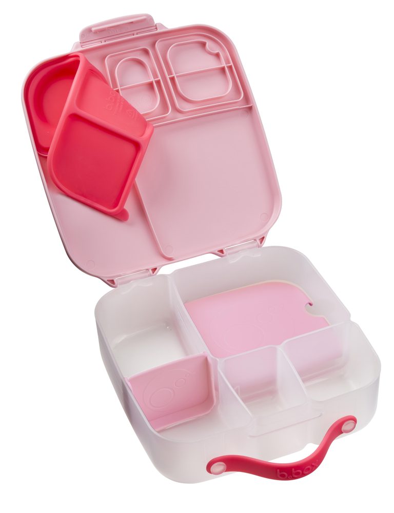 b.box Náhradní víčko na Svačinový box velký - flamingo fizz