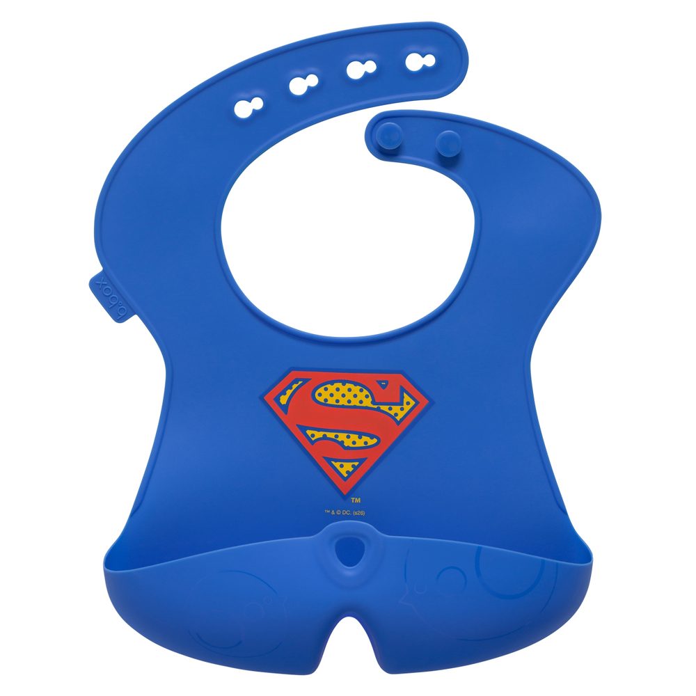 b.box Silikonový bryndák - Superman | b.box