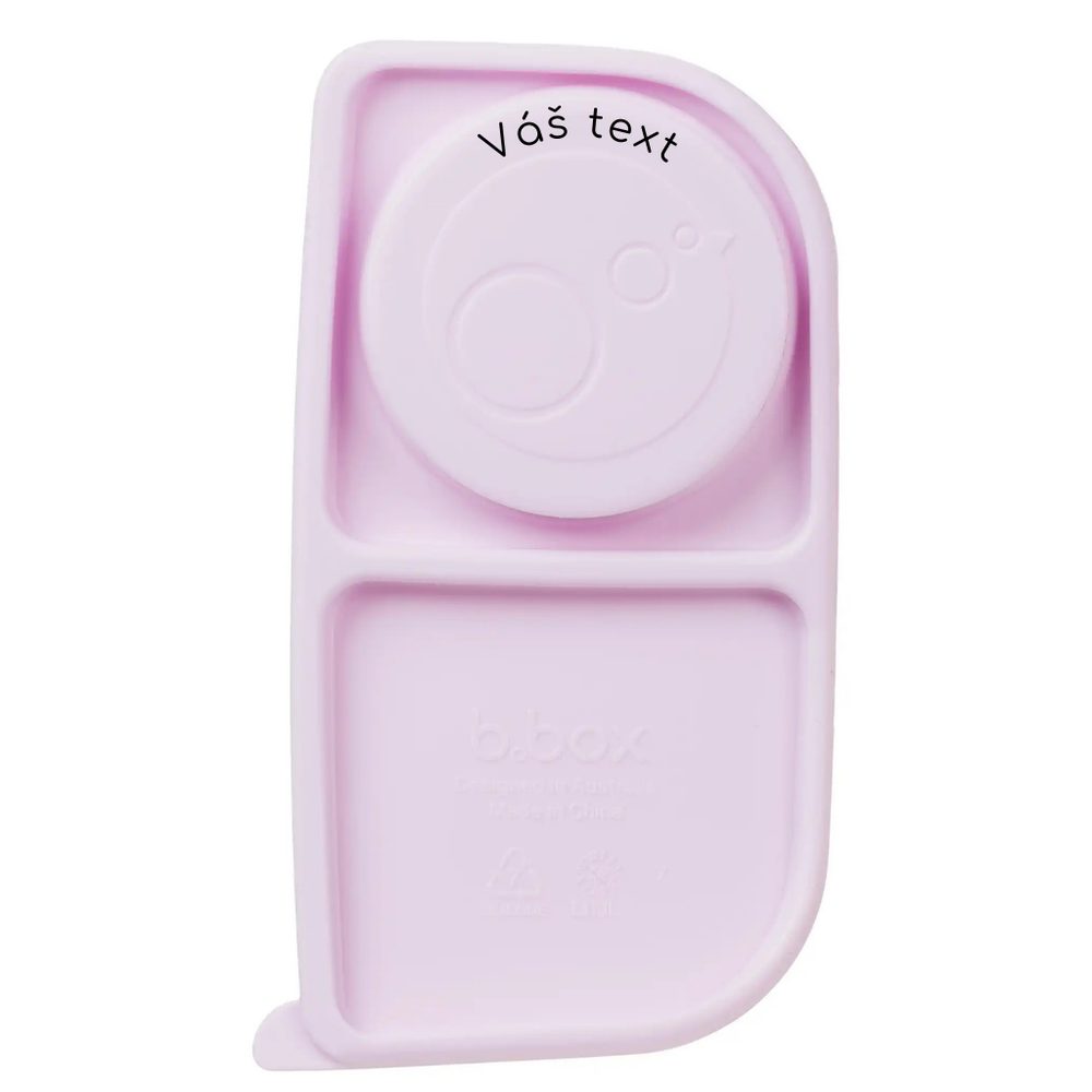 b.box Náhradní silikonové těsnění na Svačinový box střední s gravírováním