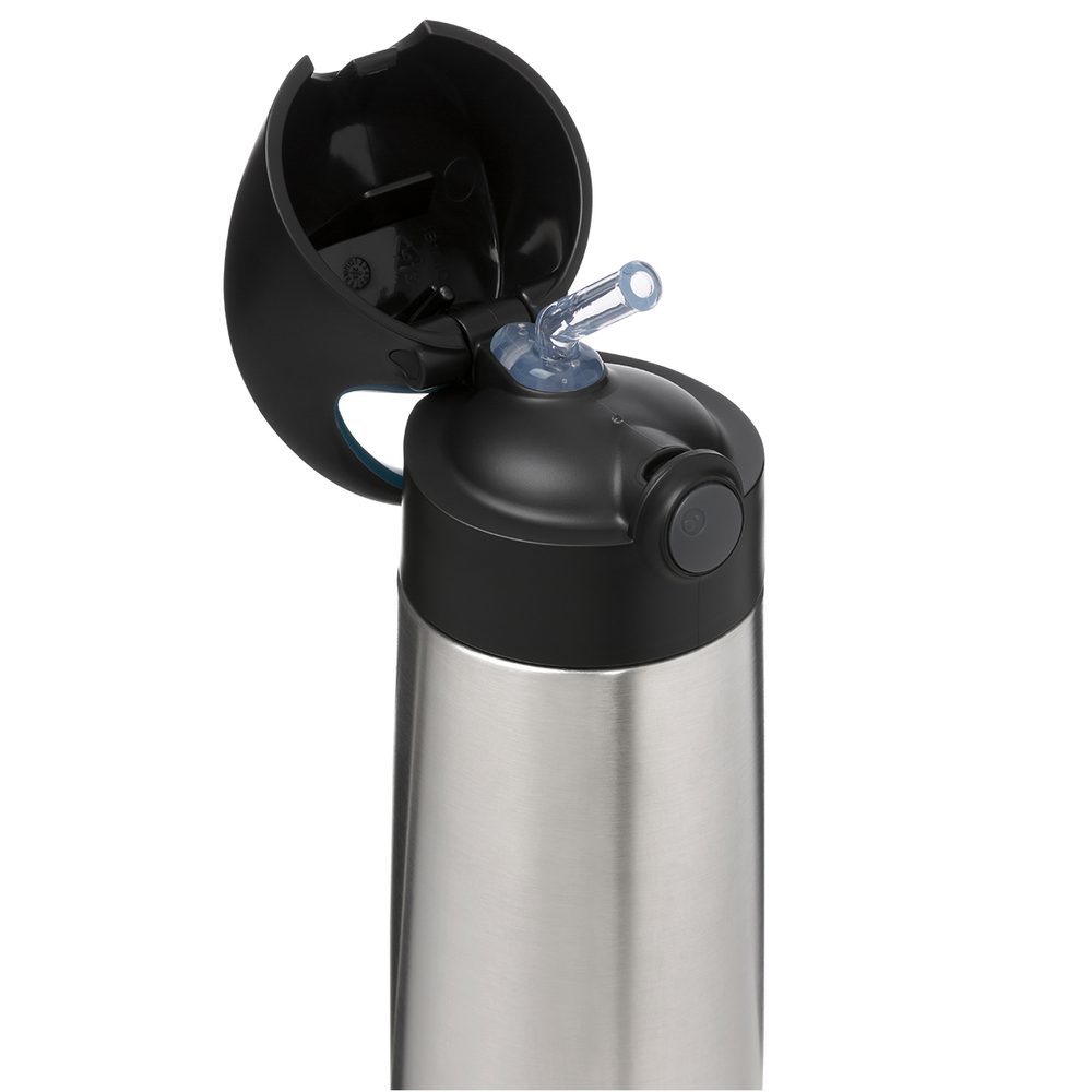 b.box Termoska na pití s brčkem 500 ml - night vision