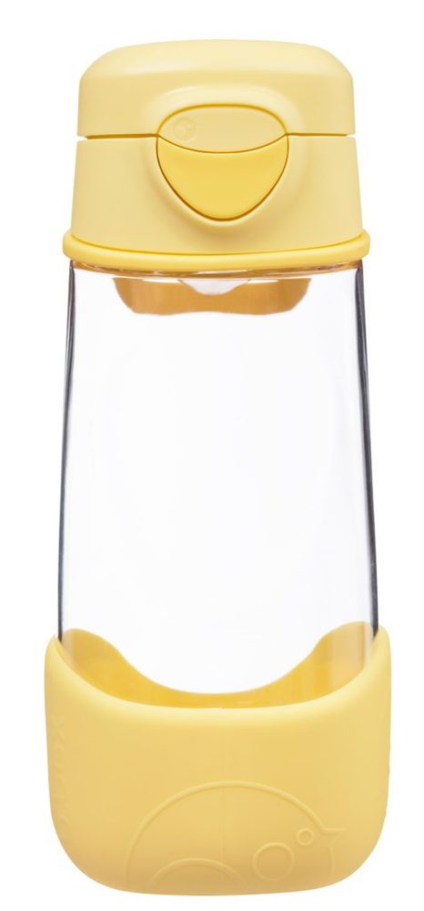 b.box Svačinový box střední + Sport lahev 450 ml - set lemon twist