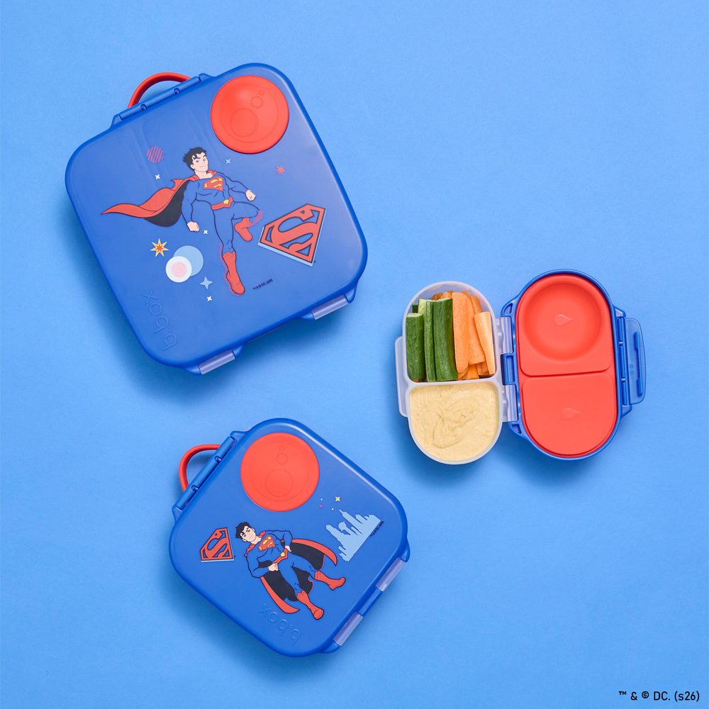 b.box Svačinový box malý - Superman | b.box