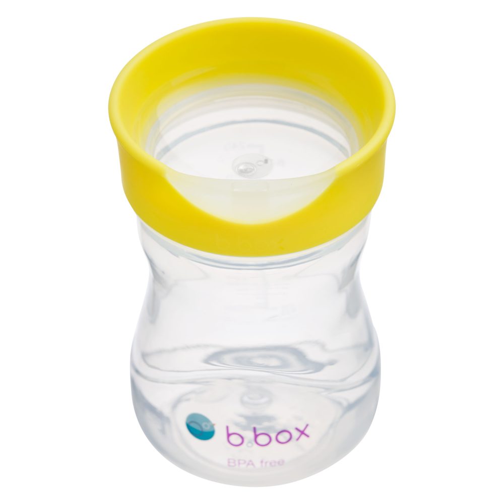 b.box Hrneček pro batolata 12m+ - žlutý 240 ml