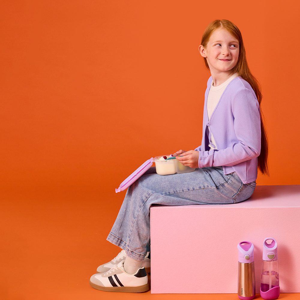 b.box Svačinový box střední - sugar plum