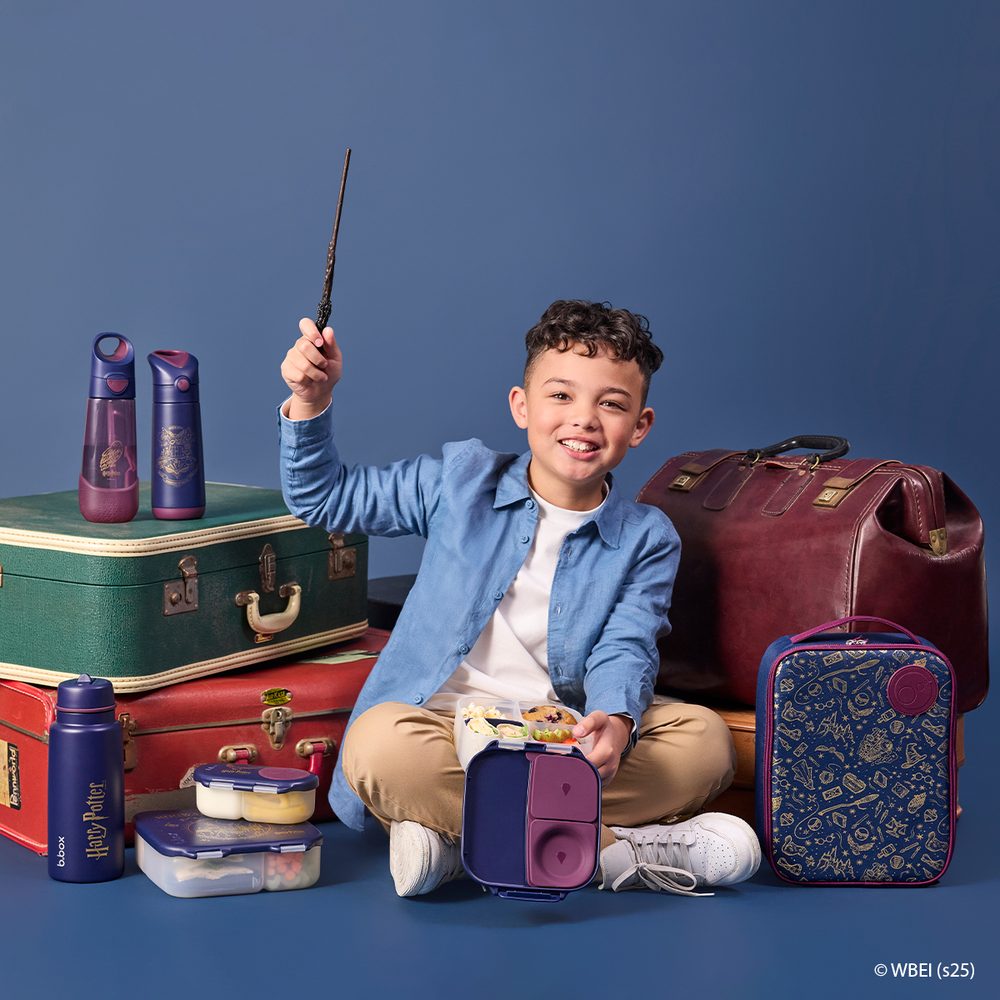 b.box Termoska na pití s brčkem 500 ml - Harry Potter | b.box